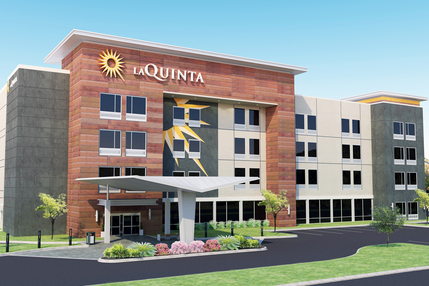 La Quinta By Wyndham Wyndham Hotels Resorts   Prototype B Render Front 1420x948 