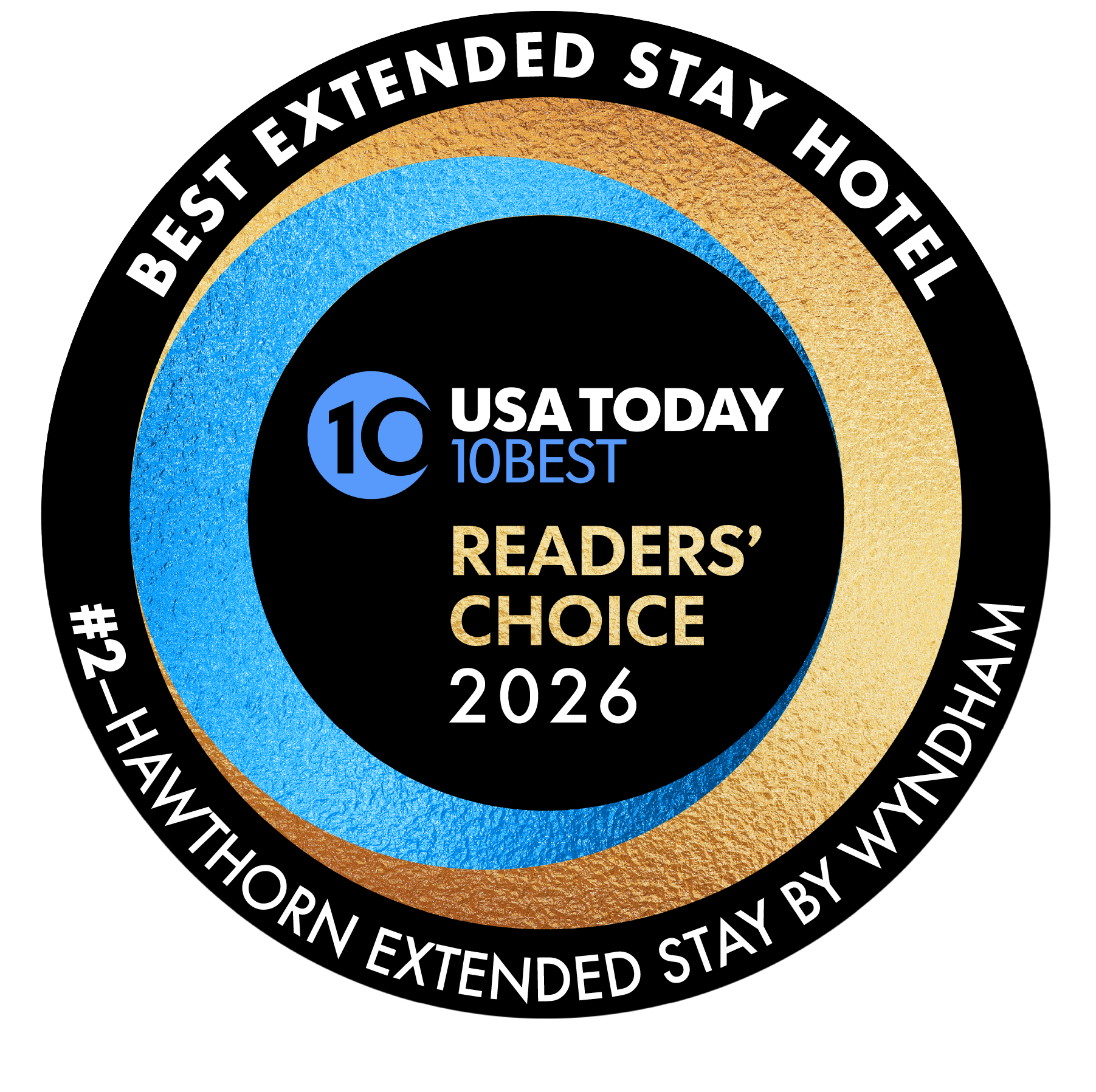Hawthorn is the #2 Best Extended Stay Hotel Brand